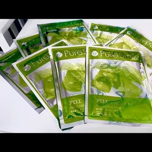 8 pack aloe essence face mask